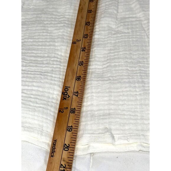 Monrow Womens Sleeveless  white color V-Neck Top - Eco-Friendly Organic Cotton B - Picture 9 of 11